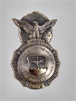 DEPARTMENT OF AIR FORCE SECURTY POLICE BADGE