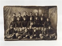 ANTIQUE 1901 RUGBY TEAM PHOTOGRAPH