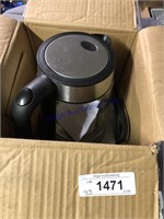 GLASS ELECTRIC KETTLE, UNTESTED