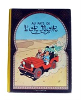Tintin. Au pays de l'or noir. B6 de 1952.