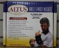 ALTUS ANKLE & WRIST WEIGHTS-NEW IN BOX