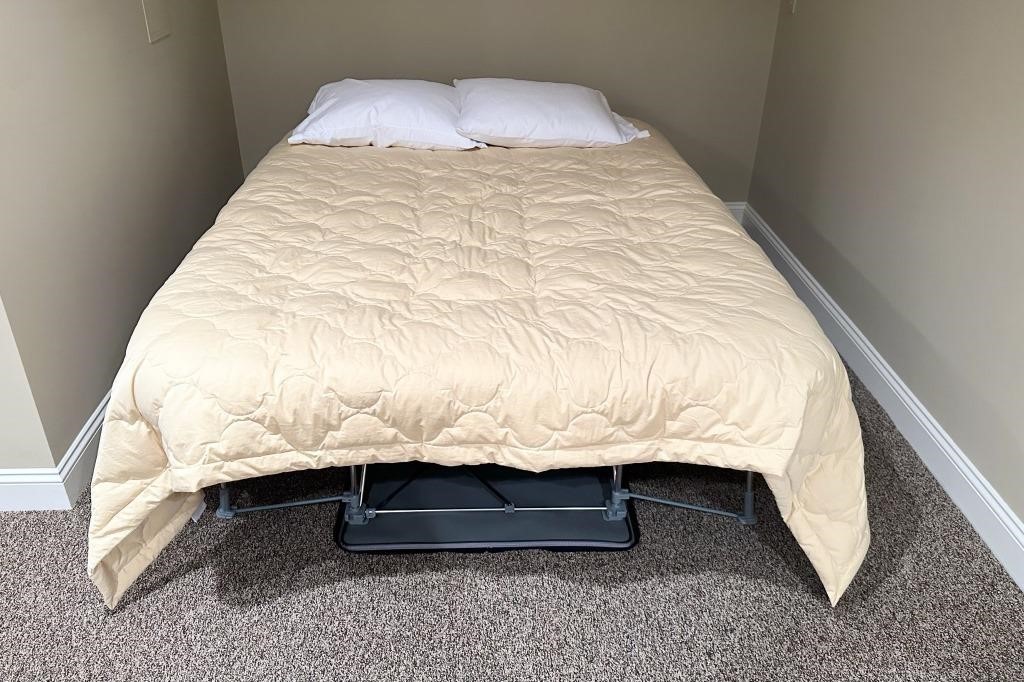 Camping Bed with Inflatable Mattress