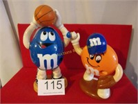 M & M Candy Dispensers - Pair