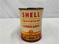 Shell specialised lubricants Retinax H 1lb tin