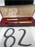 Arpege Chanel #5 14KT Pens