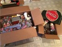 Large lot 2 of Coke items.  SEE PICS