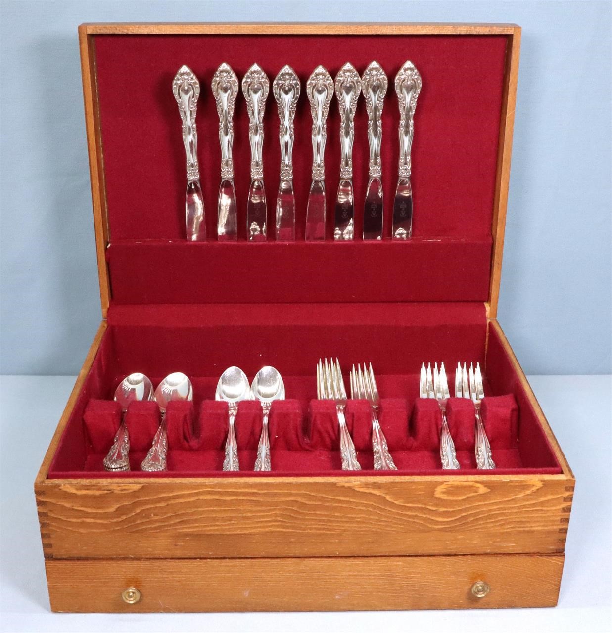 Alvin "Vivaldi" Sterling Silver Flatware Set