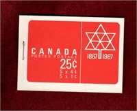 CANADA 1967 QEII CENTENNIAL ISSUE BKLT # BK54