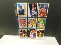 NBA Stars 'Rookies' - Lot of 9 CARDS