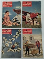 4 Vintage The Farm Builder Magazines 50's