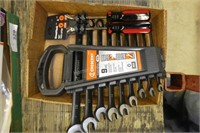 Crescent metric wrench set and 2 tack lifters