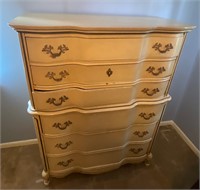 Bassett French Provincial Highboy See All Pics