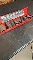 12 piece impact sockets - snap on and Misc brands