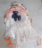Vintage harvest diver bags from Maine