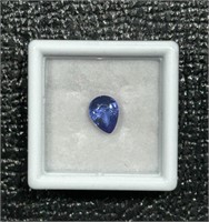 1.20 Ct Natural Tanzanite Pear Cut Gemstone