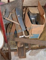 Antique saws etc.