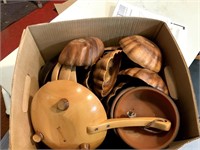 Wooden Bowls, Wooden Salad Set, Other Wood Pieces