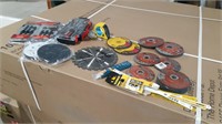 Box Of Name Brand Tools & Accessories