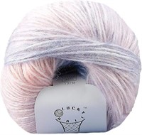 Yarn for Crocheting, 50G Each, 2Pcs, AssortedColor