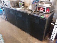 True TBB-4 - 3 Door Back Bar Cooler