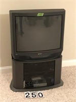 Sony 32" TV W/Stand & DVD Player