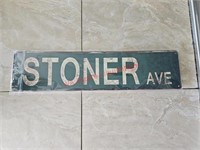 Stoner Avenue Tin Sign