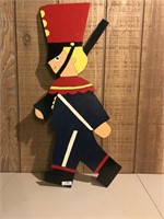 Vintage Toy Soldier Decoration - Corner Bent