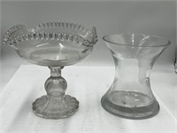 Candy dish compote & vase