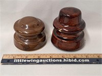 Vintage Ceramic Electrical Insulators-CP