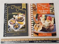 COMPANYS COMING BBQ Grilling Books x2