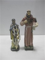 Two Religious Statues Tallest 16"