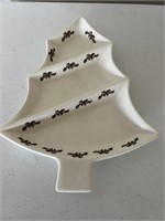Small Christmas Tree Platter