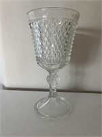 Large Cut Glass Vase