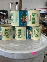 5 Morgan Frozen Oyster 12oz Cans