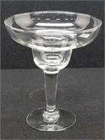 Tall Clear Glass Compote Dish 10" Tall