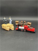 Train and Train Conductor Collectible Salt and