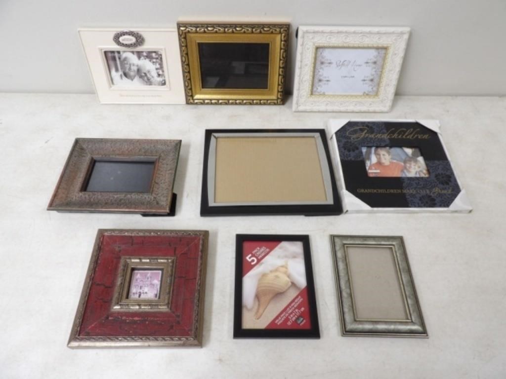 Assortment of Picture Frames