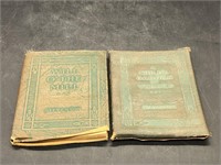 Pair of Antique Miniature Books - Antique Little