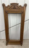 (E) 19th Century Styled Wood Mirror Frame. MIRROR