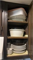 Cupboard Filled with Dishes/Kitchen Items