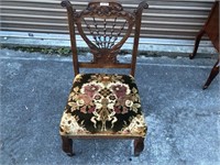 Early stick & ball parlor chair