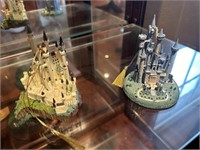 Two Castle ornaments