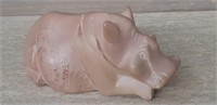 Hand Carved, Kenya, Soapstone, Hippo