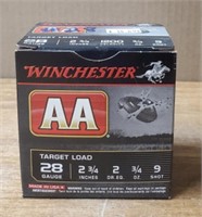 (25) Winchester 28 Gauge Target Load Shotshells