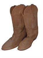 Tan men's cowboy boots, size 13