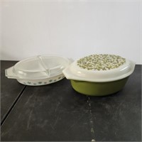 2 PYREX Serving Dishes