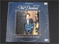 NEIL DIAMOND SIGNED ALBUM COVER COA
