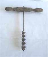 Vintage auger drill 18"