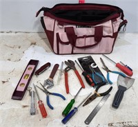 Pink Tool Bag w/ Tools
