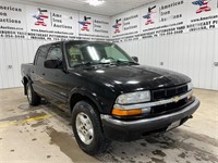 2002 Chevrolet S10 Truck-Titled-NO RESERVE-OFFSITE